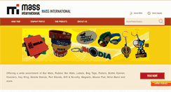 Desktop Screenshot of massinternationals.com