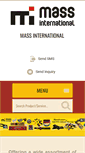 Mobile Screenshot of massinternationals.com